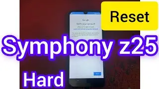symphony z25 hard reset easy done