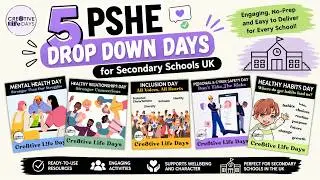 Cre8tive Life Days - PSHE Drop Down Days for Secondary Schools UK