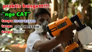 This is the most advanced and practical spray paint tool - INGCO CSGLI CORDLESS SPRAY GUN