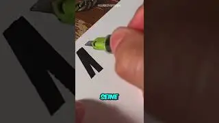 He has the best handwriting ever! 😱