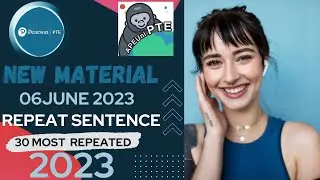 Repeat sentence 2023| PTE repeat sentence | repeat sentence practice pte|