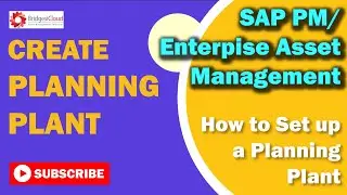 Master SAP PM: Create a Planning Plant in 10 Minutes!