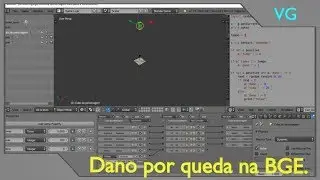 Blender criar dano de queda na BGE