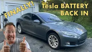 DIY Tesla Repair: Reinstalling the Battery Pack