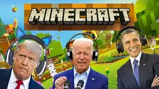 The Secret Minecraft Adventures of Obama, Trump, and Biden - Revealed! (AI voice meme)