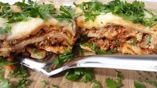 Recept za lazanje / sa mlevenim mesom