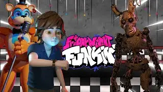 🎶🎤FNF Zanta: but FNAF - Security Breach Characters Sing It🎤🎶