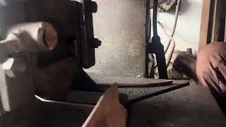 Cutting Potato Planter Angle with Power Press