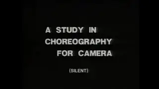 A Study In Choreography Of Camera | Maya Deren | 1945