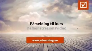 Melde person på kurs