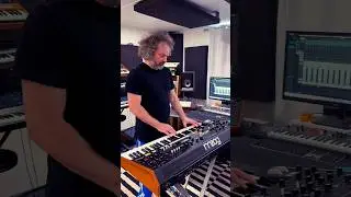 My first play on the Moog Muse 🎹🎹🎹 #moog #synthesizer #moogmuse