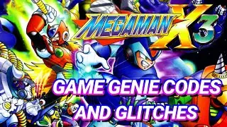 CODIGOS DE GAME GENIE E GLITCHS - MEGAMAN X3