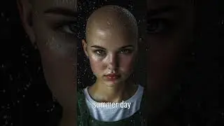 Brave girl decide to shave her head #headshave #bald #baldhead #girl