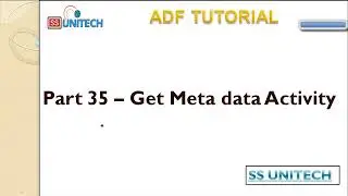 get metadata activity in azure data factory | get metadata activity in adf | adf tutorial part 30