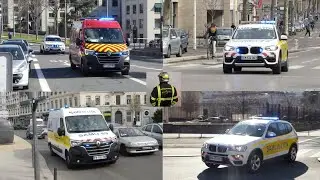 [Sirène US] SAMU 69 SMUR Lyon (compilation)