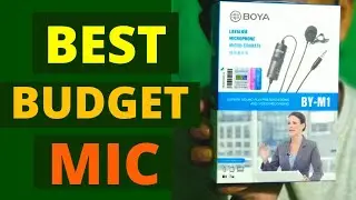 Boya By m1 mic Unbox and review | best budget microphone under 700