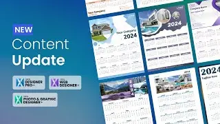 New Calendars for 2024! - Xara December Content Update