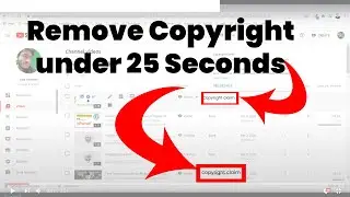 PRO TIP | Remove audio COPYRIGHT(c) from Youtube Video in 25 Seconds