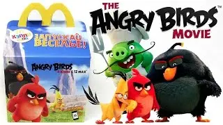New! McDonalds Angry Birds Movie Happy Meal Toys Commercial 2016
