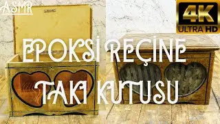 ASMR | Epoksi Reçine Takı Kutusu Nasıl Yapılır ⁉ Epoksi Reçine | Patina Zifti Eskitme