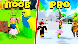 Прокачка от НУБ до ПРО в Симулятор СТРИМЕРА! Streaming Simulator Roblox!