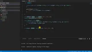 Angular Training Part 1 - Classes