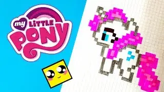 Рисуем по клеточкам-My Little Pony ! PIXEL ART