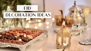 EID 2021🌙 | Decoration & gift ideas | ديكور العيد | Silent vlog