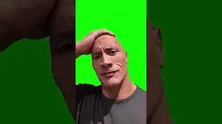 The Rock Tiktok React Green Screen