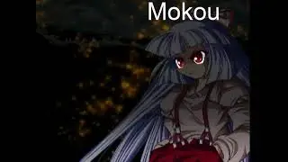 Η Mokou από το touhou παίζει μπάλα