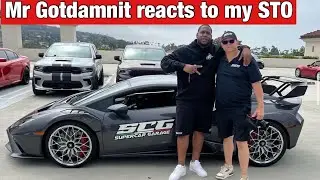 Mr Gotdamnit takes my Huracan STO!