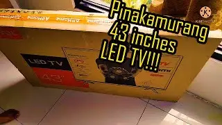 TCL Led Tv 43 inches | Paano e-install?