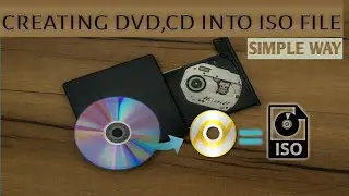 How to create or convert a DVD  into an ISO file