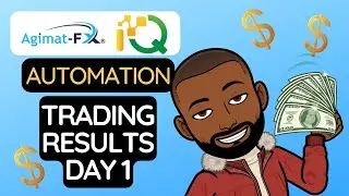 Agimat FX IQ Automated Trading Day 1 Results