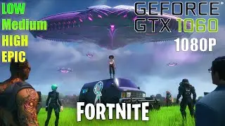 GTX 1060 6GB | Fortnite - Chapter 2 / Season 7 - 1080p All Settings