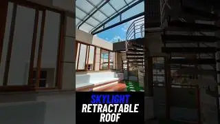 Megavent's Skylight Retratable Roof in India - www.megavent.co.in