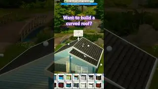 Build roofs with multiple curves in The Sims 4