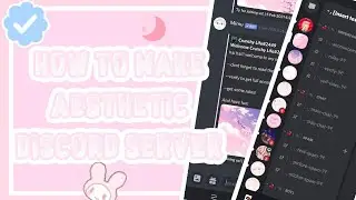 How to make an aesthetic discord server || read pinned comment || •creamyeli•