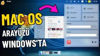 Windows Görev Çubuğunu Mac Gibi Yapmak | MacOS Dock'ı Windows 10/11'e Kurma 👈💯