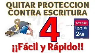 Tutorial Como Quitar Proteccion Contra Escritura de Disco Duro o Memoria USB | Método 4
