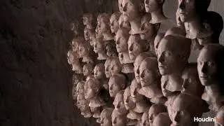 Houdini Karma random motion