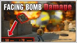 ▶[CS:GO] Facing BOMB does LESS DAMAGE or NOT?! CS:GO Myths #1 💣