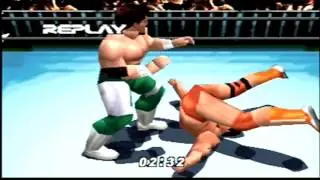 Virtual Pro Wrestling 2 Mitsuharu Misawa vs Kenta Kobashi