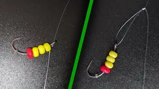 How to Tie a Catch-Me-Up (Micro-Bait) - A Catchy Lure for Perch and Roach. 2 Methods!