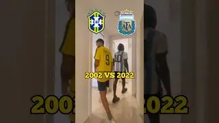 Brasil 2002 vs Argentina 2022 Comparando Plantillas 