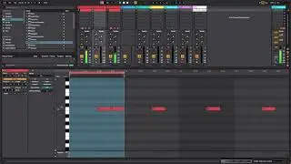 Техно Трек с Нуля Часть 1 в Ableton Live. Делаем набросок идеи (без комментариев)