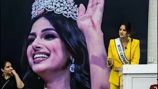 Breaking news! Harnaaz Sandhu Miss Universe 2021 finally breaks silence on weight gain#missuniverse