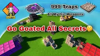 Fortnite Go Goated Map All Secrets🤫! (UPDATED) 2024✅