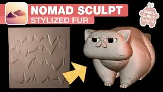 Nomad Sculpt: Stylized Fur Tutorial
