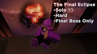 The Final Eclipse Solo Boss Fight + neutral ending | Blackout: Revival |